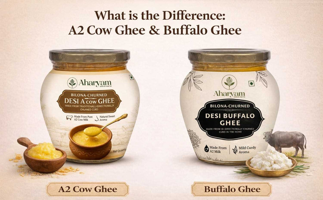 Desi Buffalo Ghee Vs Cow Ghee — Kaun Better Hai?