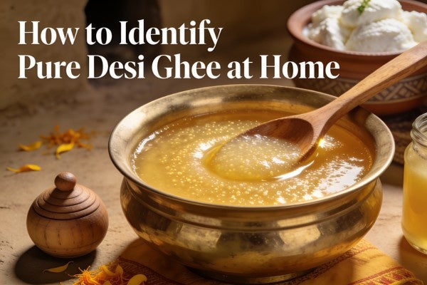How to Identify Pure Desi Ghee at Home - Aharyam Foods