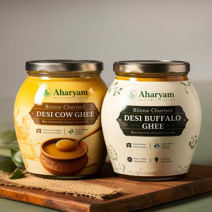 FREE SAMPLE - Bilona Desi Ghee - Aharyam Foods