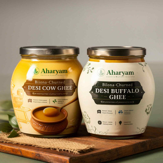 FREE SAMPLE - Bilona Desi Ghee - Aharyam Foods